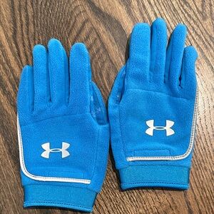 Under Armour Vibrant Blue Fleece Gloves